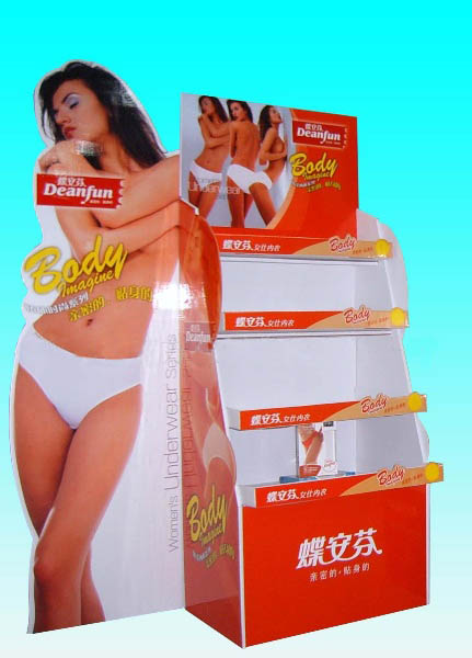 桂林超市用紙質貨架