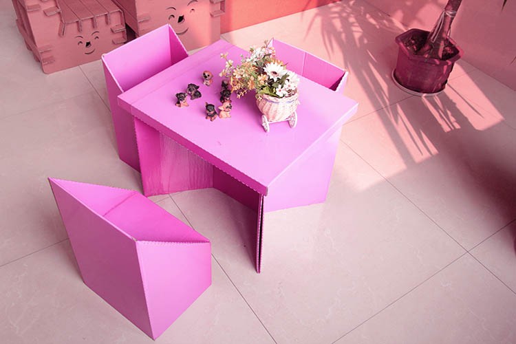 鶴崗紙質桌椅
